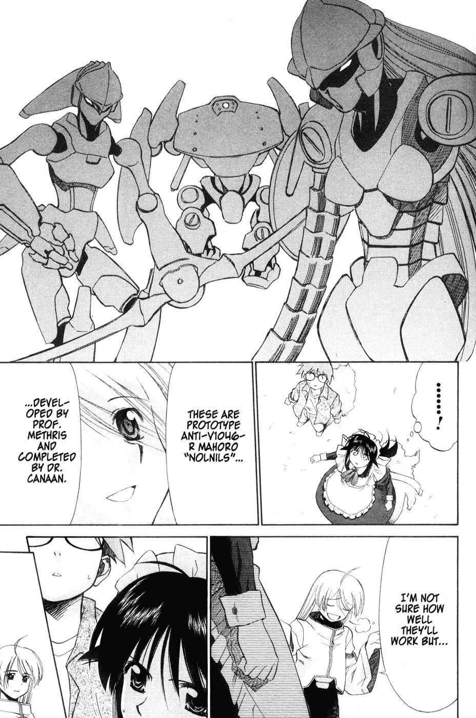 Mahoromatic Chapter 43 page 37 - Chapter 43: Mahoro's Desire