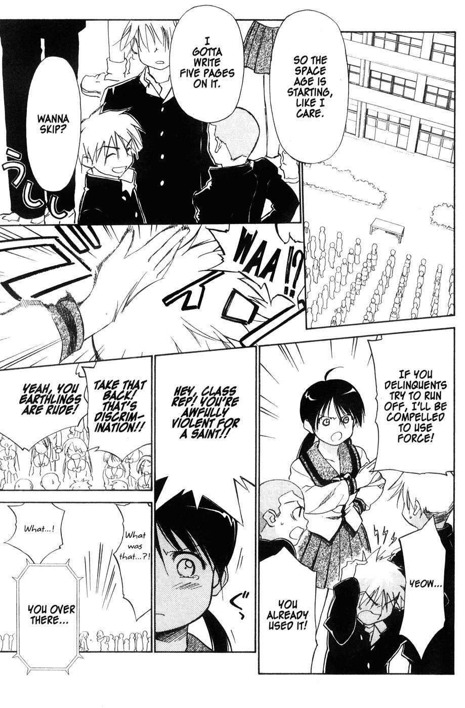 Mahoromatic Chapter 44 page 49 - Chapter 44: The Day the Sky Fell [End]