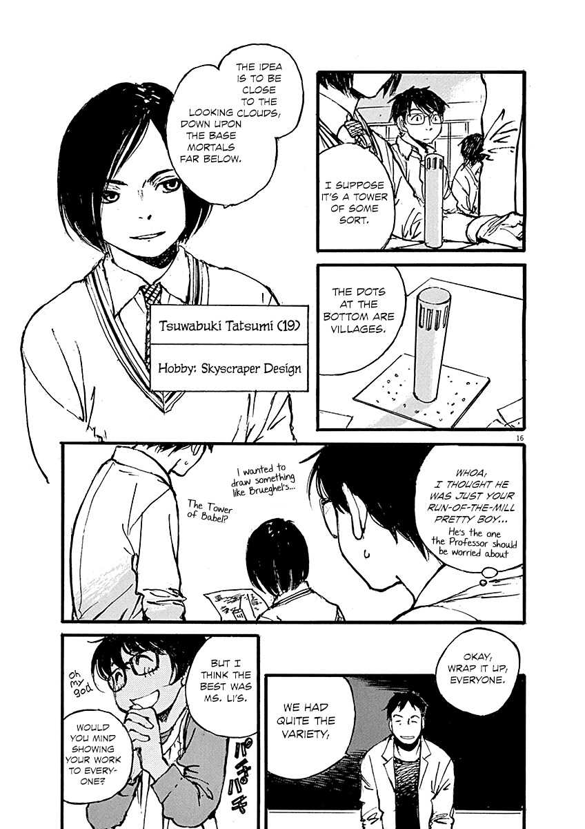 Mahoromi - Jikuu Kenchiku Genshitan Chapter 11 page 17 - Chapter 11: The Architecture Students (Part 1)