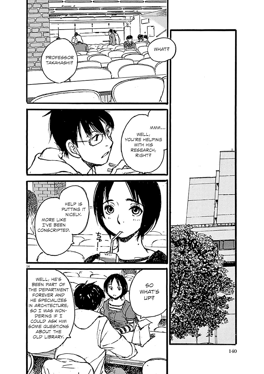 Mahoromi - Jikuu Kenchiku Genshitan Chapter 13 page 14 - Chapter 13: The Architecture Students (Part 3)