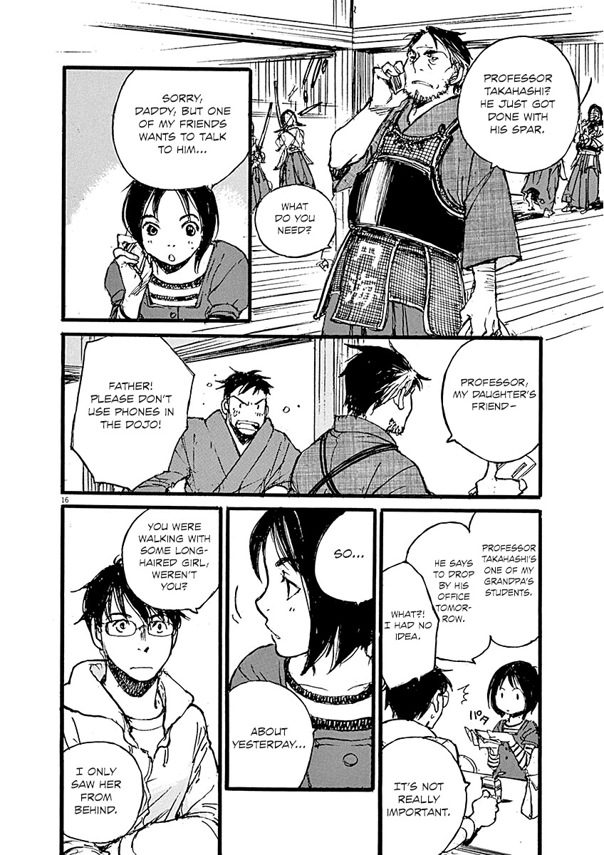 Mahoromi - Jikuu Kenchiku Genshitan Chapter 13 page 16 - Chapter 13: The Architecture Students (Part 3)