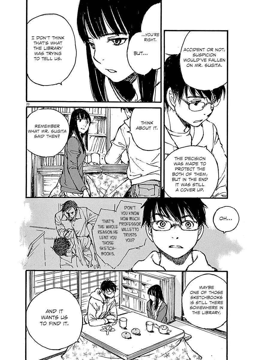 Mahoromi - Jikuu Kenchiku Genshitan Chapter 14 page 20 - Chapter 14: The Architecture Students (Part 4)
