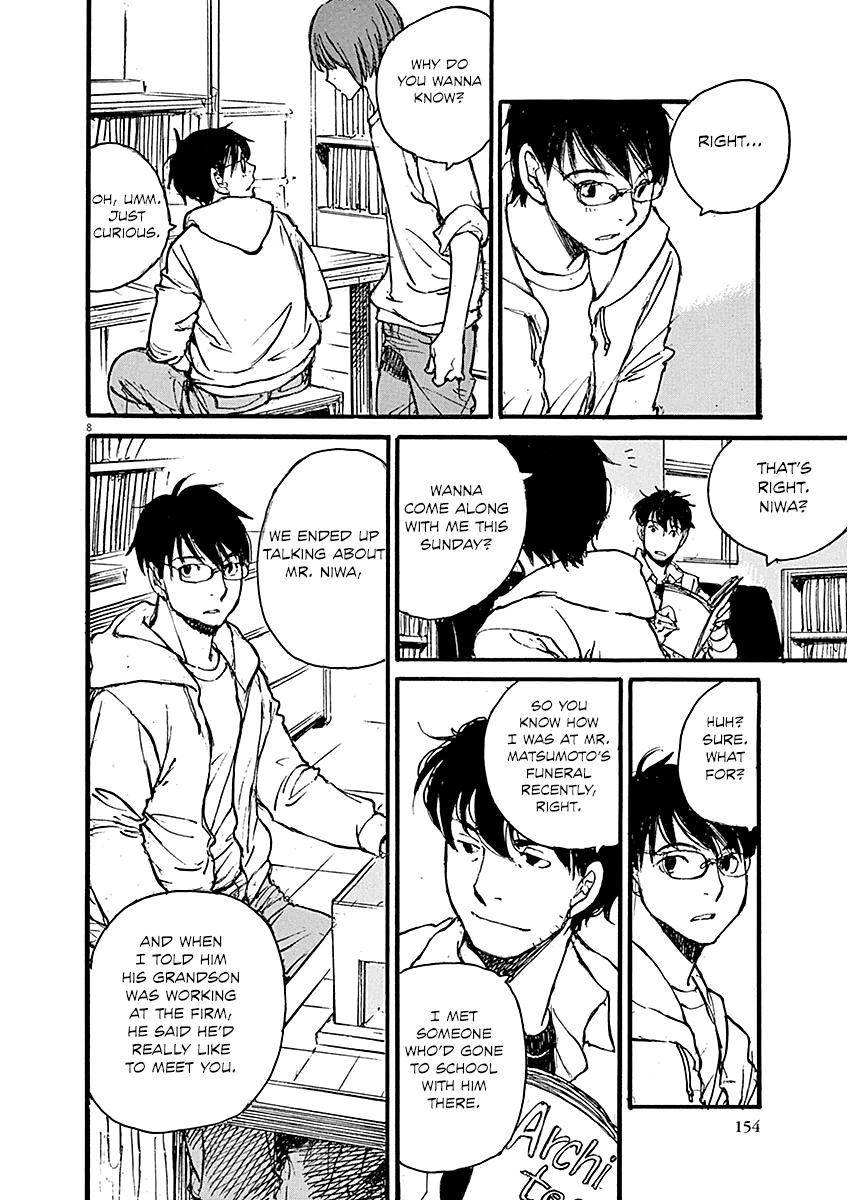 Mahoromi - Jikuu Kenchiku Genshitan Chapter 14 page 8 - Chapter 14: The Architecture Students (Part 4)