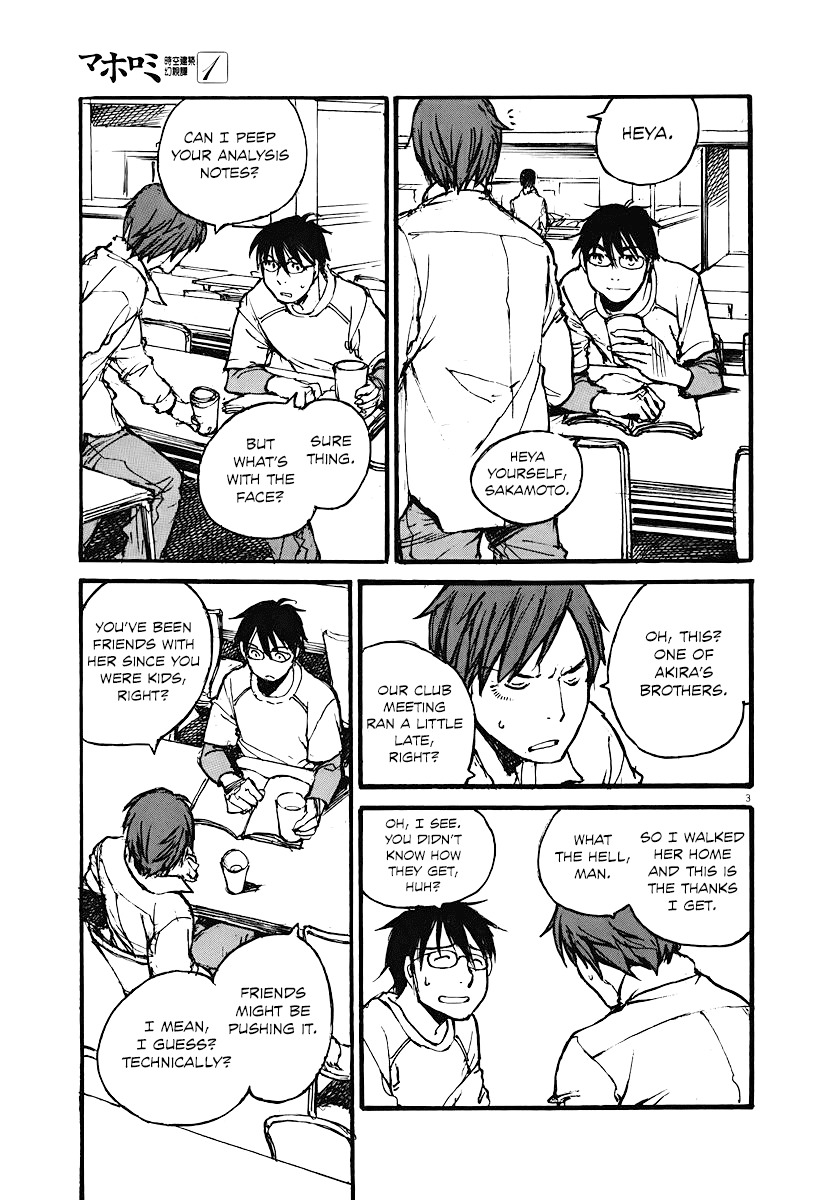 Mahoromi - Jikuu Kenchiku Genshitan Chapter 2 page 3 - Chapter 2: The Memories of a House (Part 2)