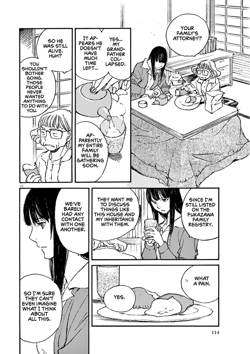 Mahoromi - Jikuu Kenchiku Genshitan Chapter 32 page 12 - Chapter 32: Grandpa's Chair #1