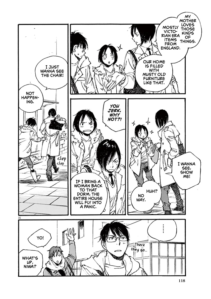 Mahoromi - Jikuu Kenchiku Genshitan Chapter 32 page 16 - Chapter 32: Grandpa's Chair #1