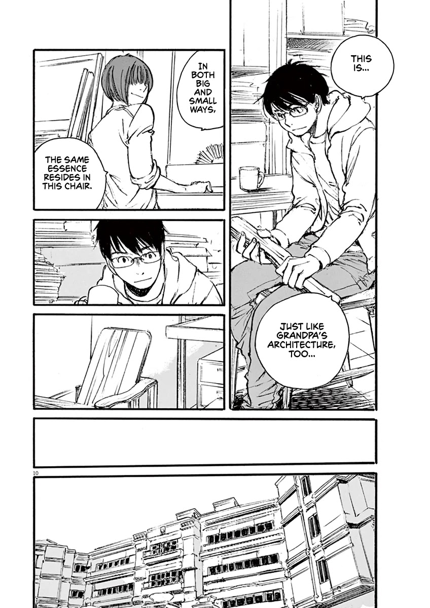 Mahoromi - Jikuu Kenchiku Genshitan Chapter 34 page 10 - Chapter 34: Grandpa's Chair #3
