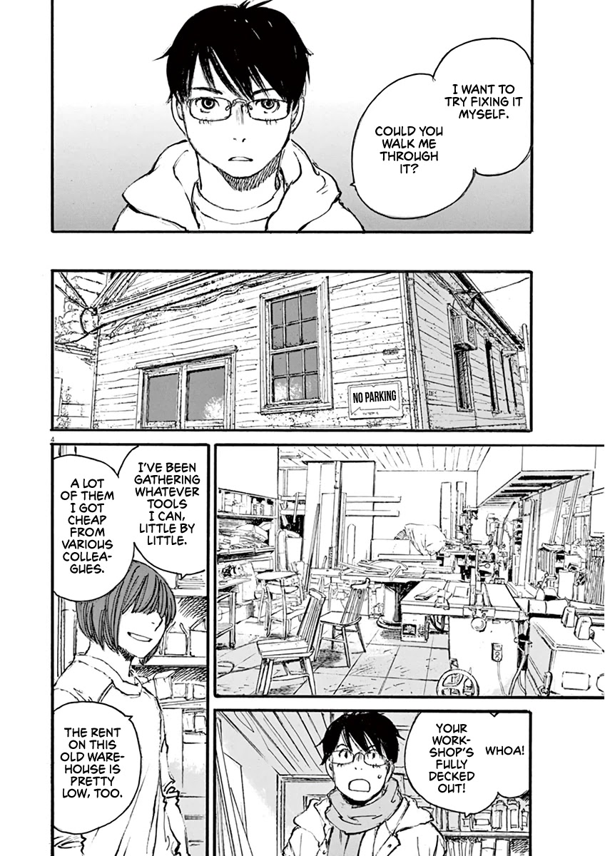 Mahoromi - Jikuu Kenchiku Genshitan Chapter 34 page 4 - Chapter 34: Grandpa's Chair #3