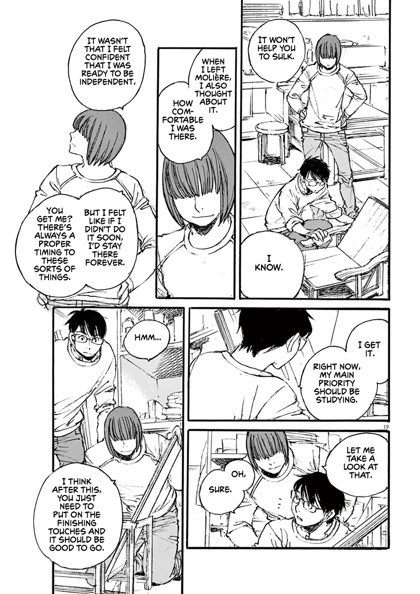 Mahoromi - Jikuu Kenchiku Genshitan Chapter 35 page 19 - Chapter 35: Grandpa's Chair #4