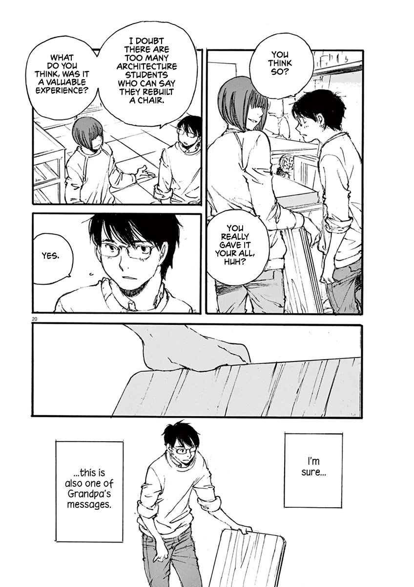 Mahoromi - Jikuu Kenchiku Genshitan Chapter 35 page 20 - Chapter 35: Grandpa's Chair #4