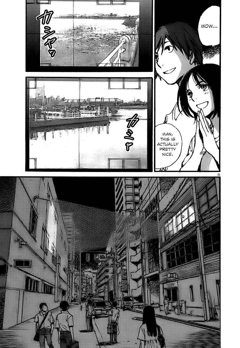 Mahoromi - Jikuu Kenchiku Genshitan Chapter 6 page 35 - Chapter 6: The Sea Remembers Fondly (Part 2)