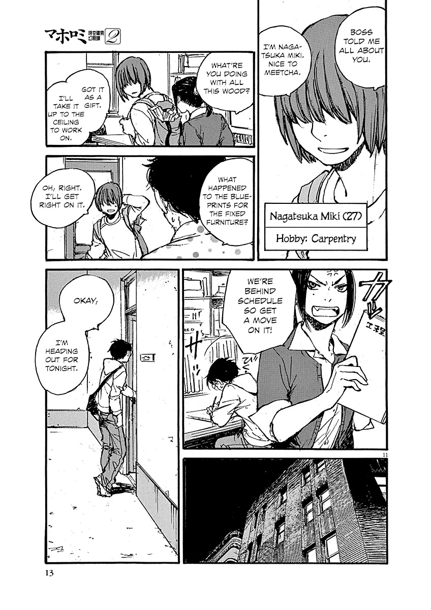 Mahoromi - Jikuu Kenchiku Genshitan Chapter 7 page 15 - Chapter 7: Her Mother's House (Part 1)