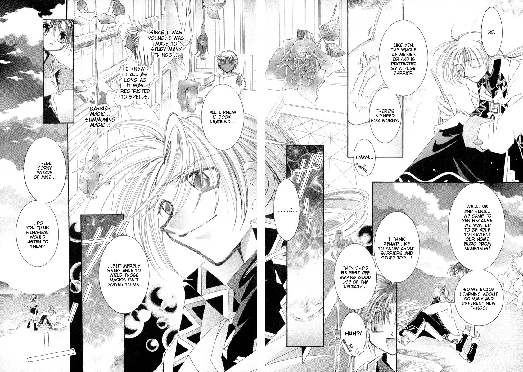 Mahou Gakuen Lunar! Chapter 3.2 page 10 - Chapter 3 v2 : Lesson 3 - The Island of Mermaids and Barrier Spells