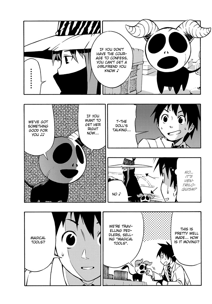 Mahou Gyoushounin Roma Chapter 1 page 9 - Chapter 1: Rerisu's Magical Ticket