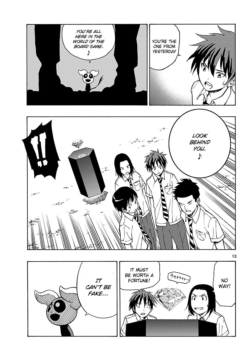 Mahou Gyoushounin Roma Chapter 17 page 14 - Chapter 17: Makurodesu's Game Board