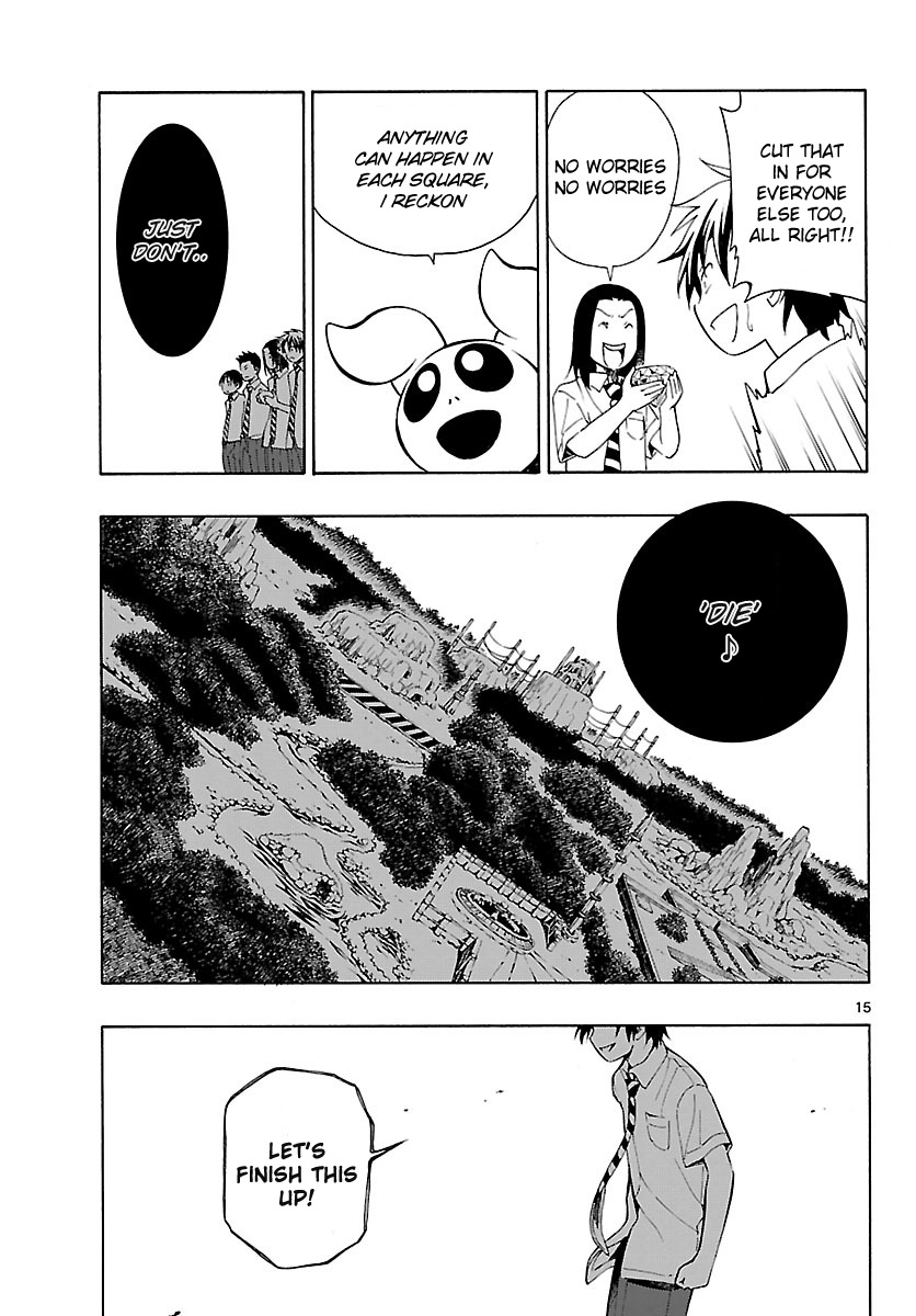 Mahou Gyoushounin Roma Chapter 17 page 16 - Chapter 17: Makurodesu's Game Board