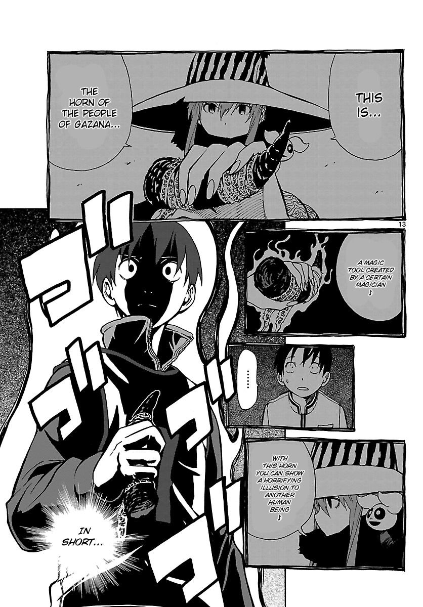 Mahou Gyoushounin Roma Chapter 21 page 14 - Chapter 21: The Horn of the People of Gazana