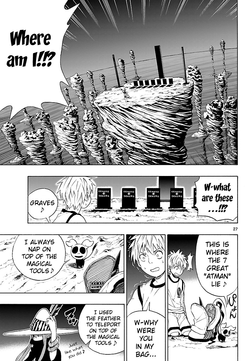 Mahou Gyoushounin Roma Chapter 5 page 28 - Chapter 5: Gilgian's Black Feather