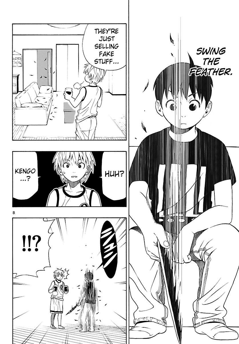 Mahou Gyoushounin Roma Chapter 5 page 9 - Chapter 5: Gilgian's Black Feather