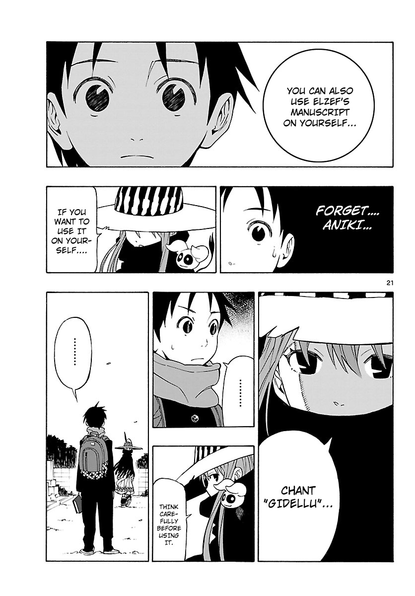 Mahou Gyoushounin Roma Chapter 9 page 21 - Chapter 9: Elzef's Manuscript