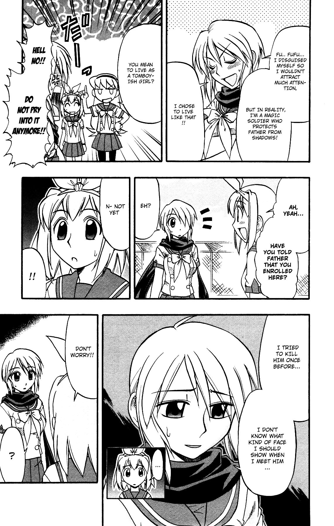 Mahou no Iroha! Chapter 9 page 19 - Chapter 9: Human illustration