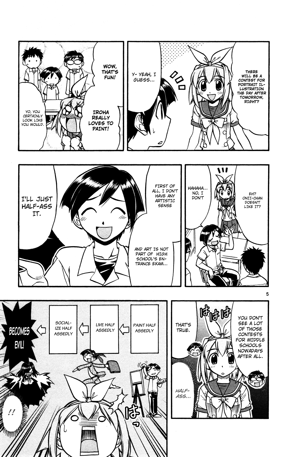 Mahou no Iroha! Chapter 9 page 5 - Chapter 9: Human illustration