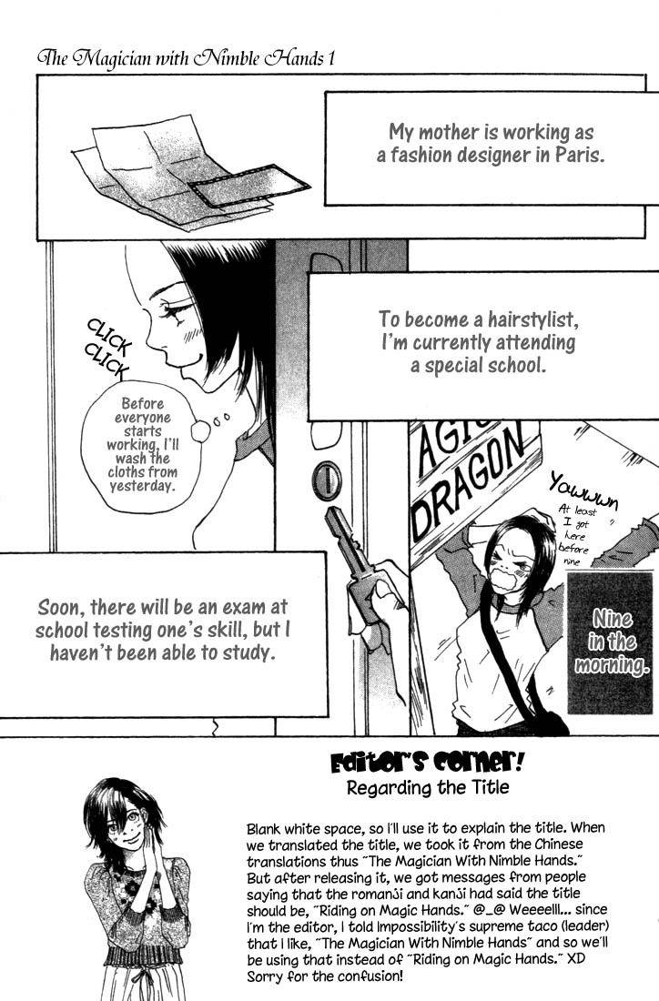 Mahou No Te Ni Notte Chapter 2 page 2 - Chapter 2: The Magician With Nimble Hands (2)