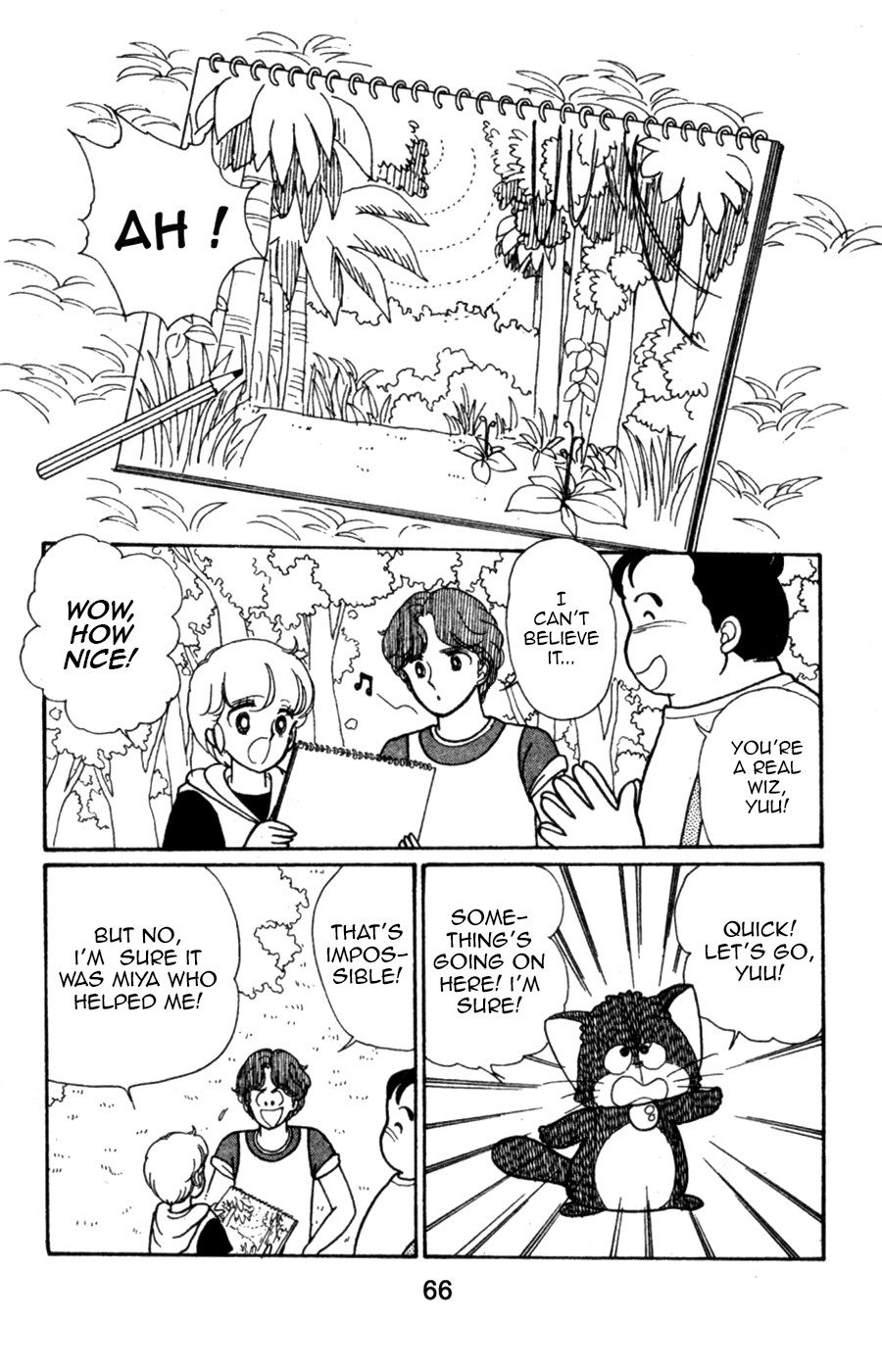 Mahou no Tenshi Creamy Mami Chapter 4 page 14 - Chapter 4: Time Rift in the Woods