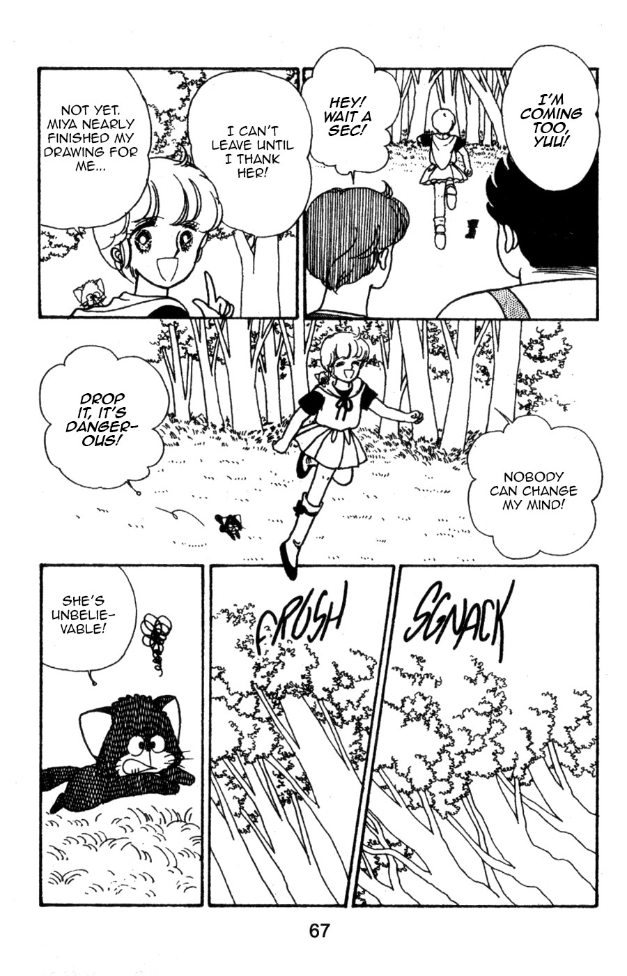 Mahou no Tenshi Creamy Mami Chapter 4 page 15 - Chapter 4: Time Rift in the Woods