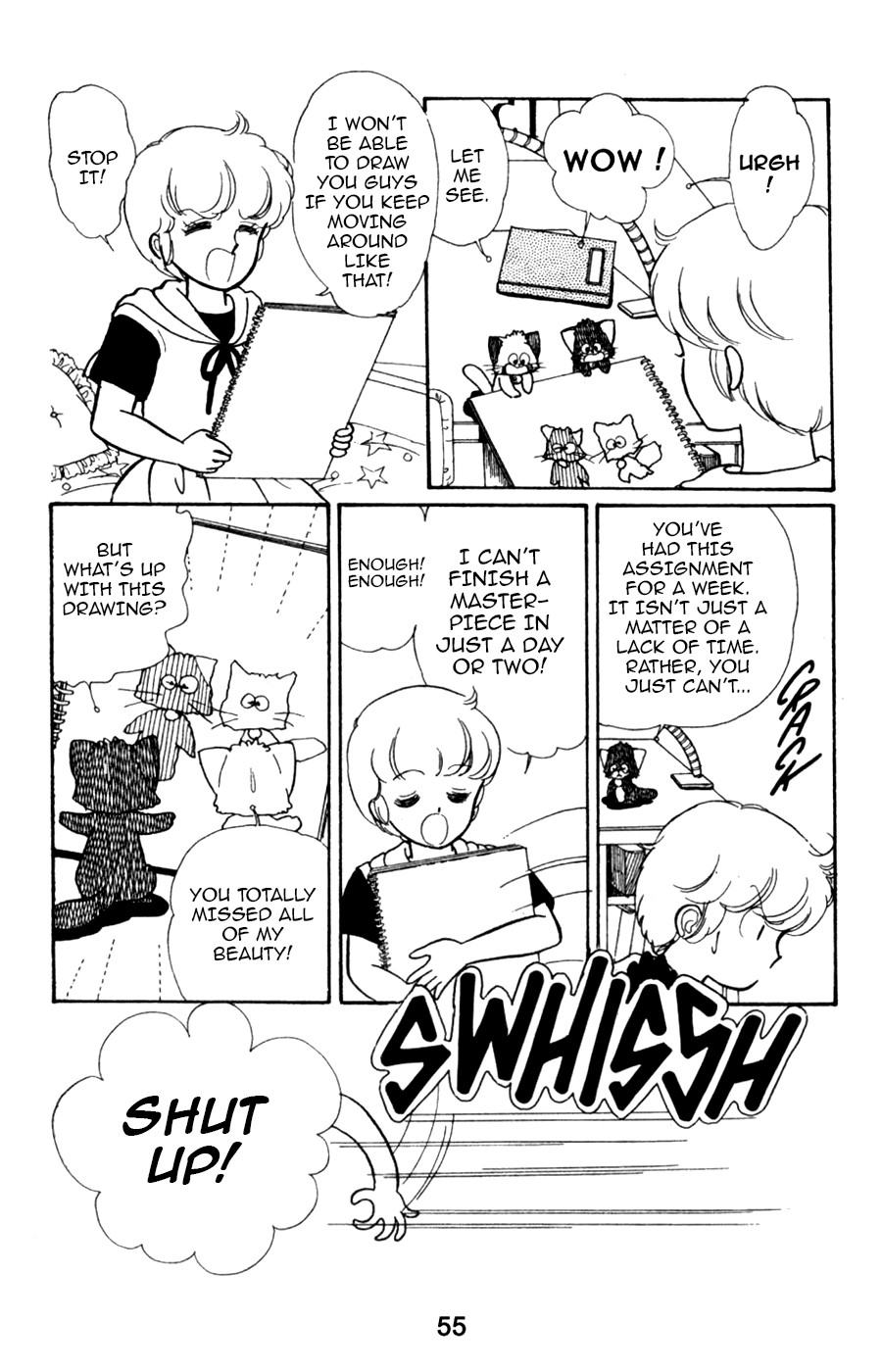 Mahou no Tenshi Creamy Mami Chapter 4 page 3 - Chapter 4: Time Rift in the Woods