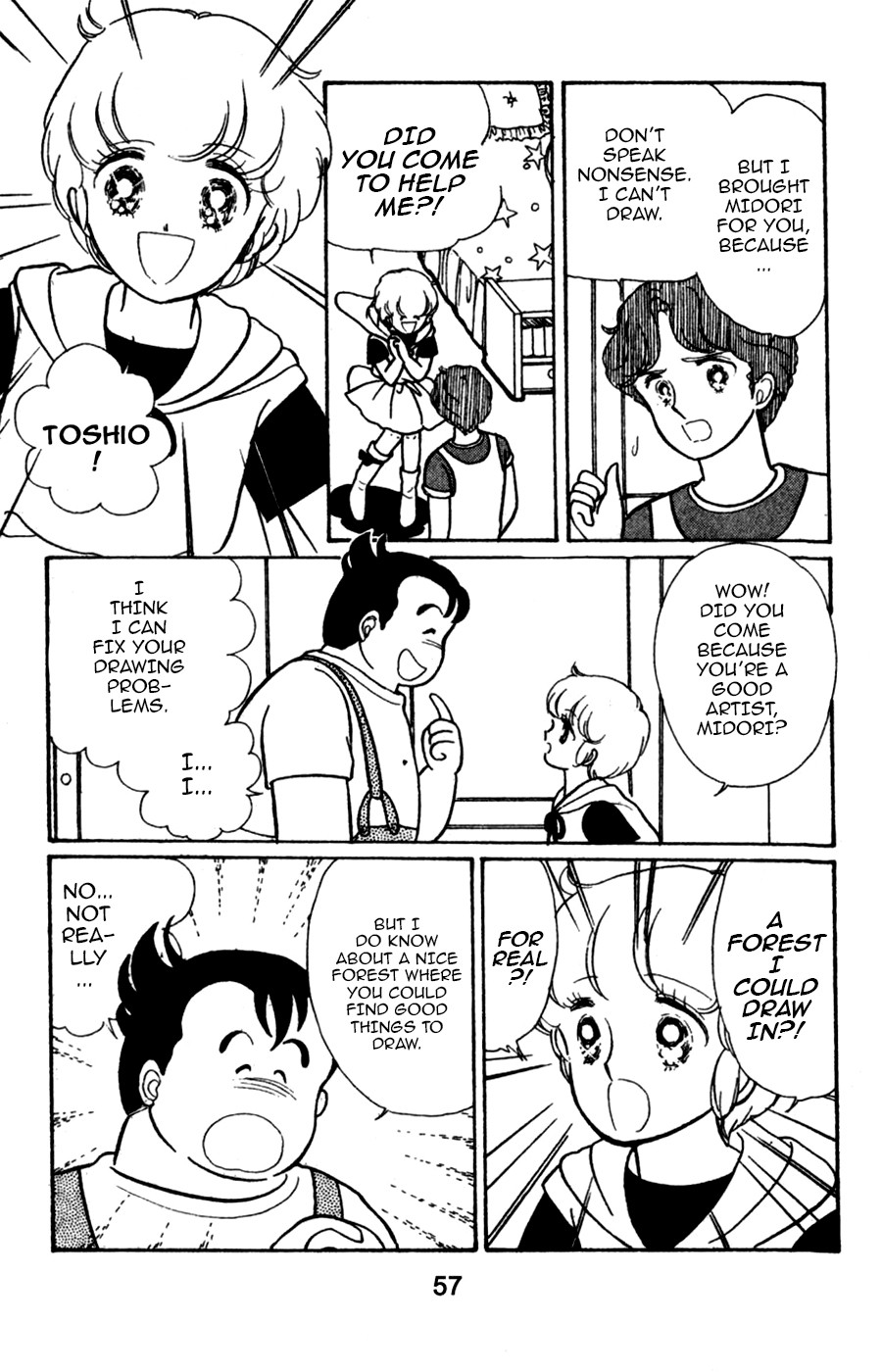 Mahou no Tenshi Creamy Mami Chapter 4 page 5 - Chapter 4: Time Rift in the Woods