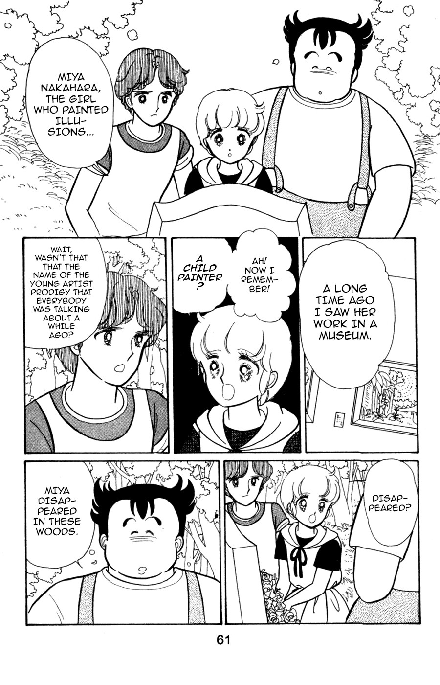 Mahou no Tenshi Creamy Mami Chapter 4 page 9 - Chapter 4: Time Rift in the Woods