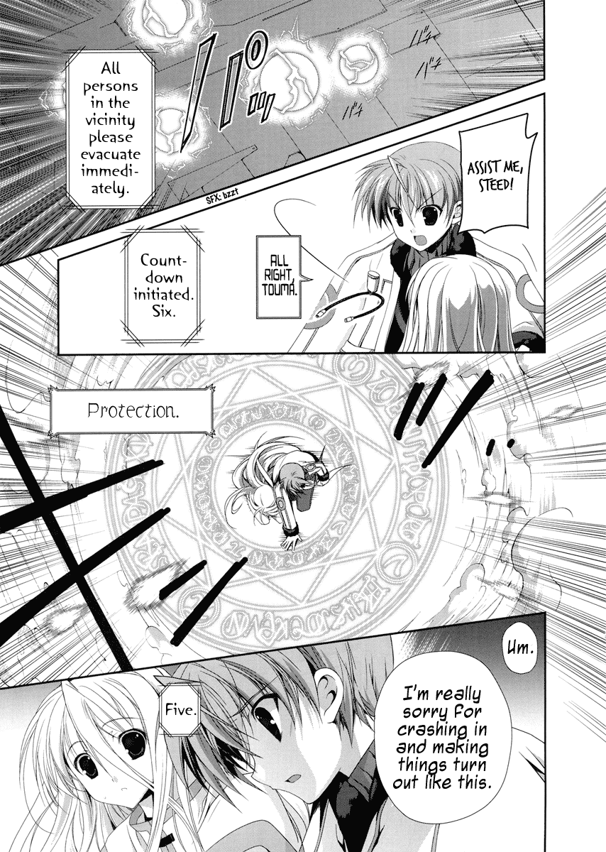 Mahou Senki Lyrical Nanoha Force Chapter 1 page 18 - Chapter 1: Record 01 - 「Engage」