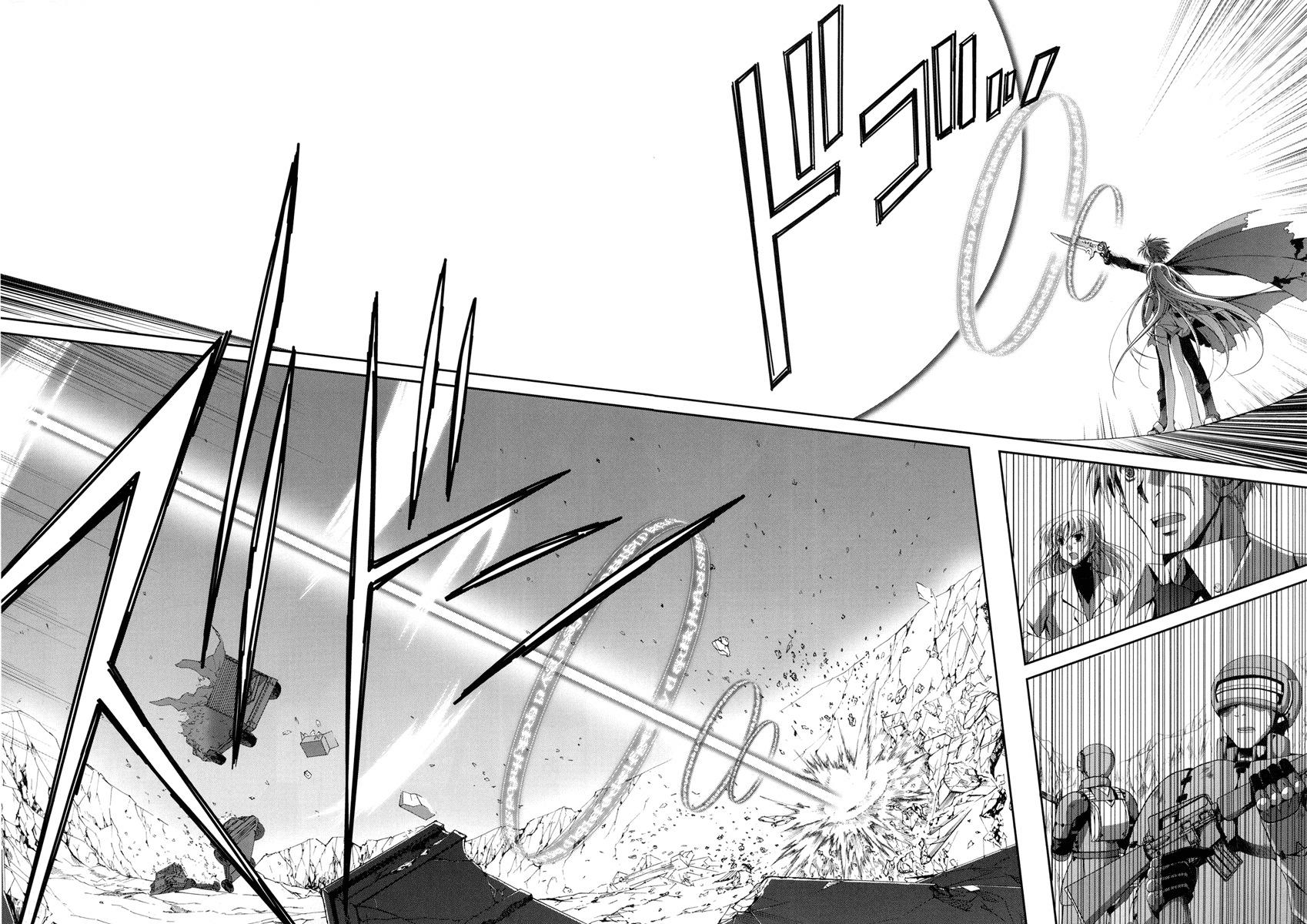 Mahou Senki Lyrical Nanoha Force Chapter 1 page 25 - Chapter 1: Record 01 - 「Engage」