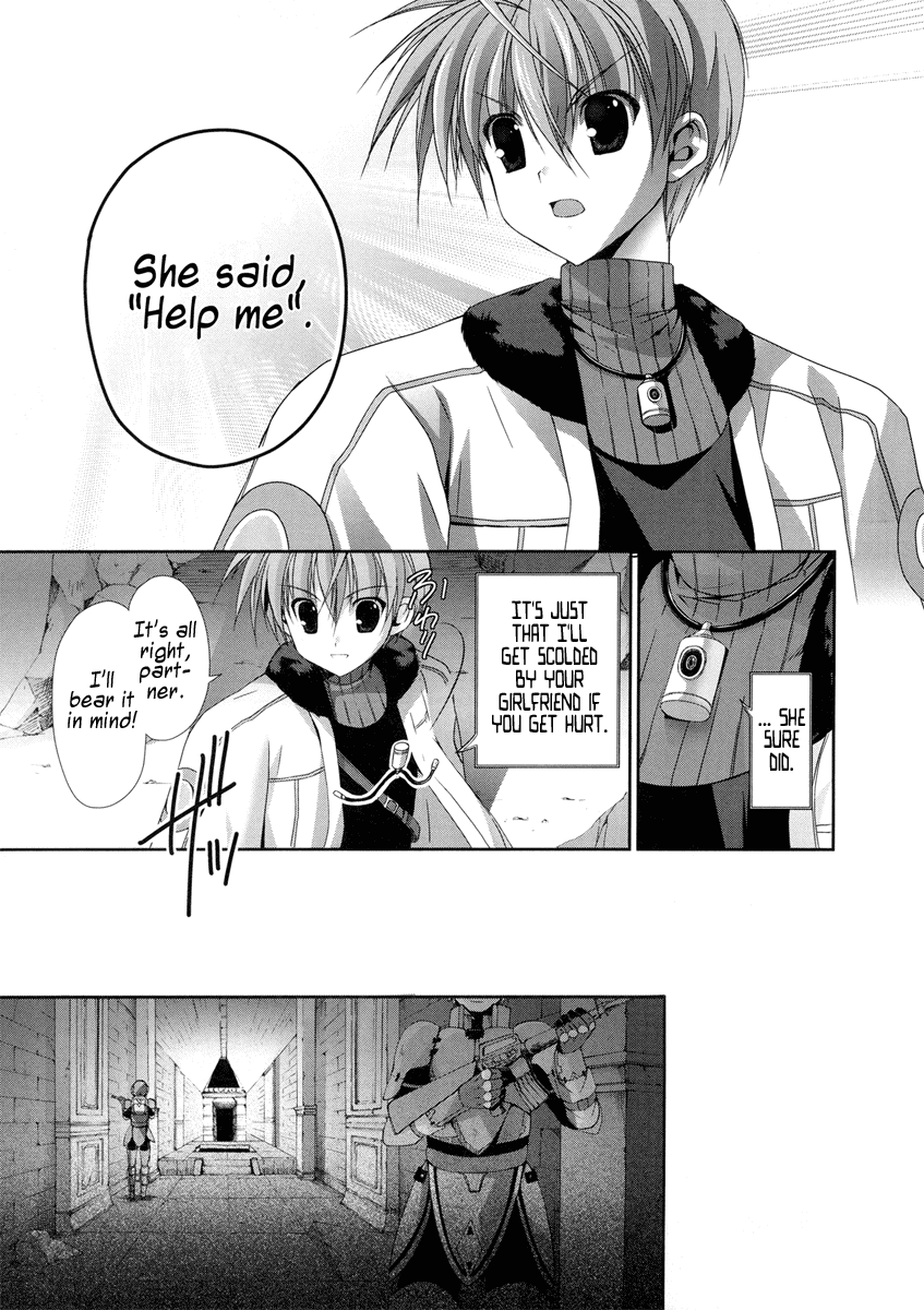 Mahou Senki Lyrical Nanoha Force Chapter 1 page 9 - Chapter 1: Record 01 - 「Engage」