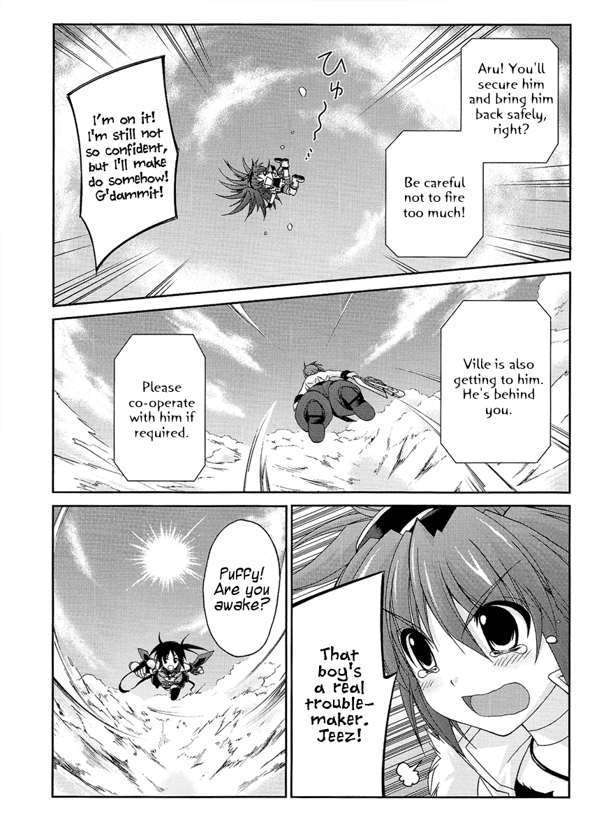 Mahou Senki Lyrical Nanoha Force Chapter 11 page 15 - Chapter 11: Record 11 - 「Guns&Blaze」