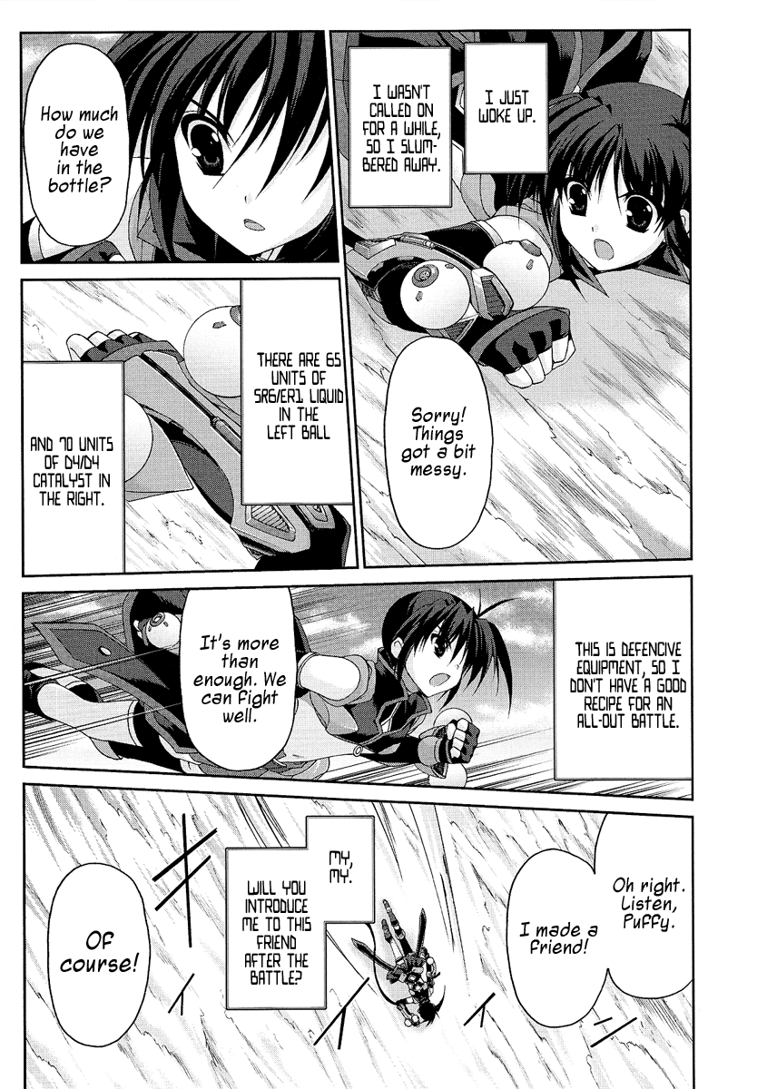 Mahou Senki Lyrical Nanoha Force Chapter 11 page 16 - Chapter 11: Record 11 - 「Guns&Blaze」