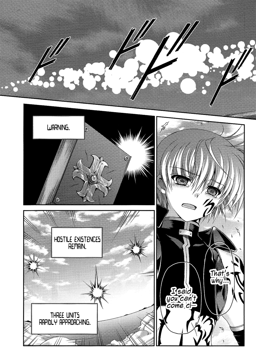 Mahou Senki Lyrical Nanoha Force Chapter 11 page 24 - Chapter 11: Record 11 - 「Guns&Blaze」