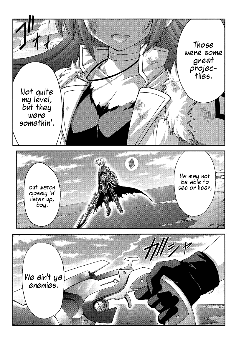 Mahou Senki Lyrical Nanoha Force Chapter 11 page 26 - Chapter 11: Record 11 - 「Guns&Blaze」