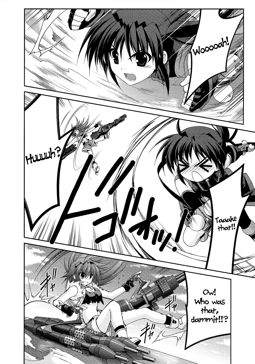 Mahou Senki Lyrical Nanoha Force Chapter 11 page 28 - Chapter 11: Record 11 - 「Guns&Blaze」