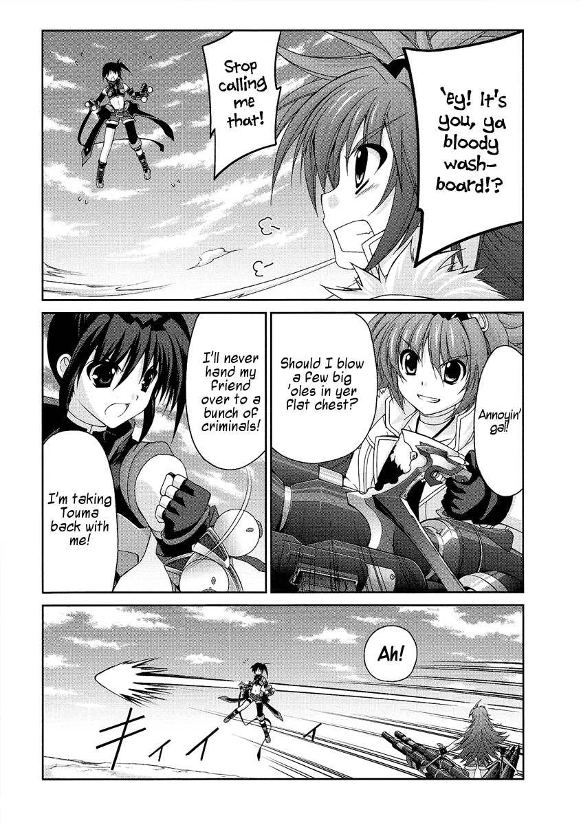 Mahou Senki Lyrical Nanoha Force Chapter 11 page 29 - Chapter 11: Record 11 - 「Guns&Blaze」