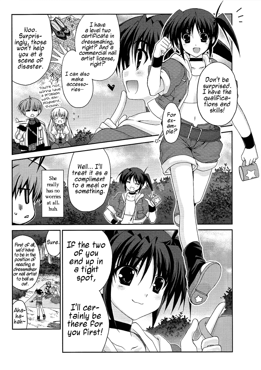 Mahou Senki Lyrical Nanoha Force Chapter 11 page 6 - Chapter 11: Record 11 - 「Guns&Blaze」