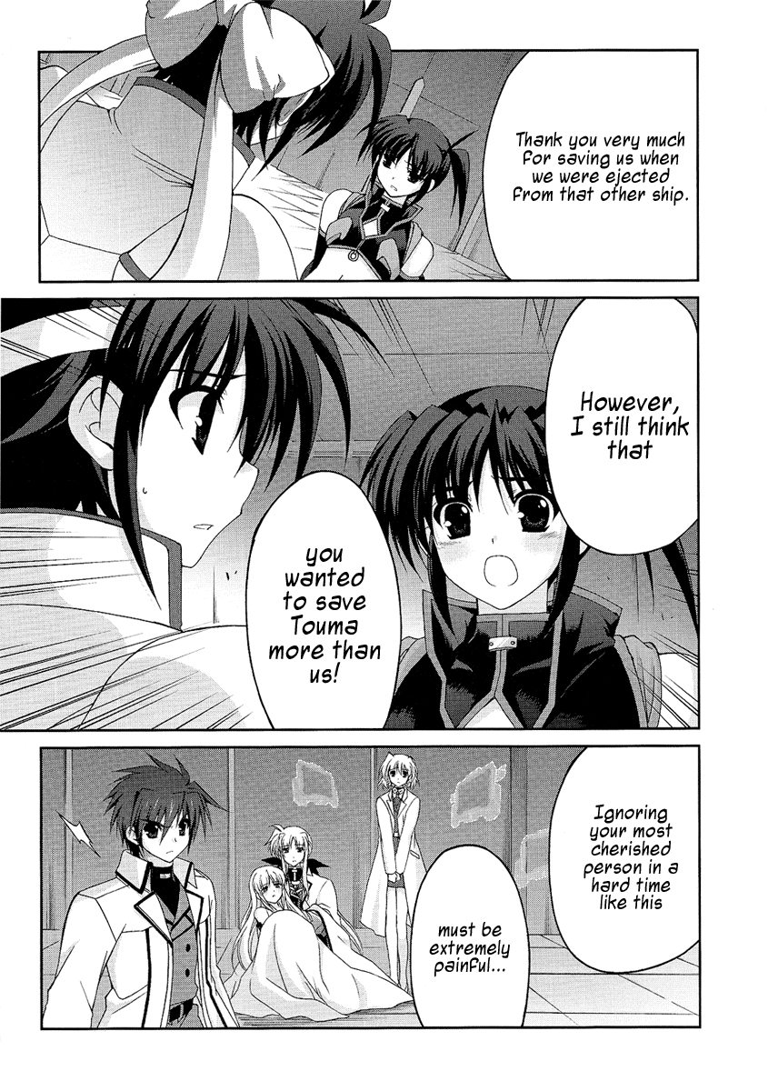 Mahou Senki Lyrical Nanoha Force Chapter 11 page 8 - Chapter 11: Record 11 - 「Guns&Blaze」