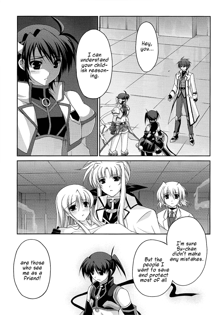 Mahou Senki Lyrical Nanoha Force Chapter 11 page 9 - Chapter 11: Record 11 - 「Guns&Blaze」