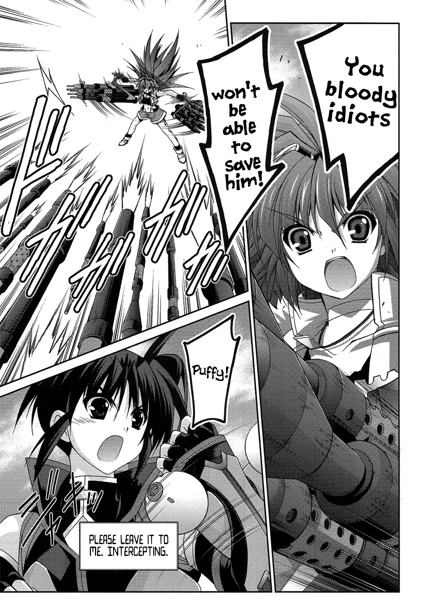 Mahou Senki Lyrical Nanoha Force Chapter 12.1 page 15 - Chapter 12.1: Record 12 - 「Guns&Blaze(II)」Part 1