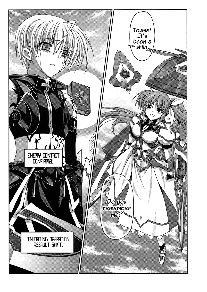 Mahou Senki Lyrical Nanoha Force Chapter 12.1 page 4 - Chapter 12.1: Record 12 - 「Guns&Blaze(II)」Part 1