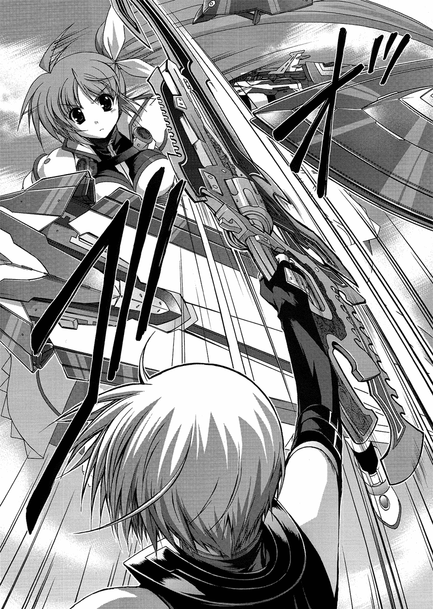 Mahou Senki Lyrical Nanoha Force Chapter 12.1 page 6 - Chapter 12.1: Record 12 - 「Guns&Blaze(II)」Part 1