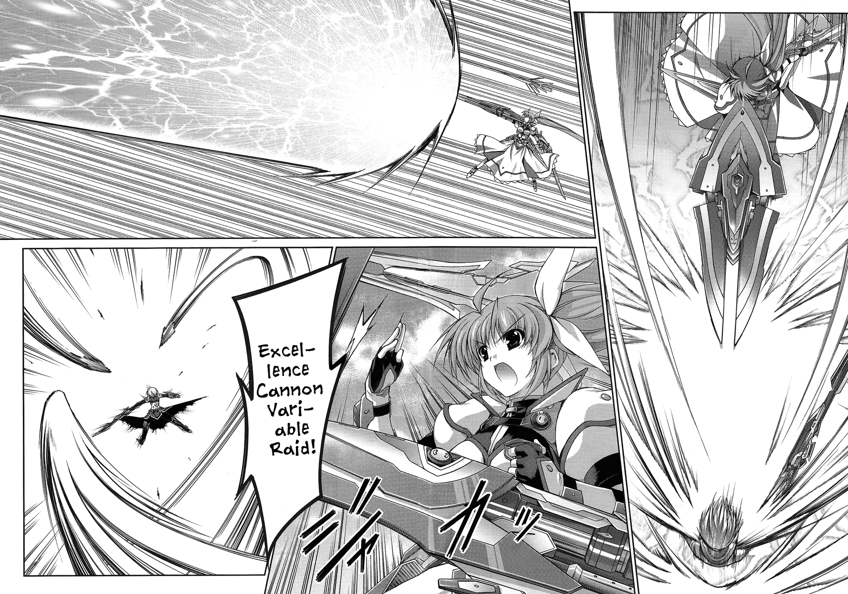 Mahou Senki Lyrical Nanoha Force Chapter 12.1 page 9 - Chapter 12.1: Record 12 - 「Guns&Blaze(II)」Part 1