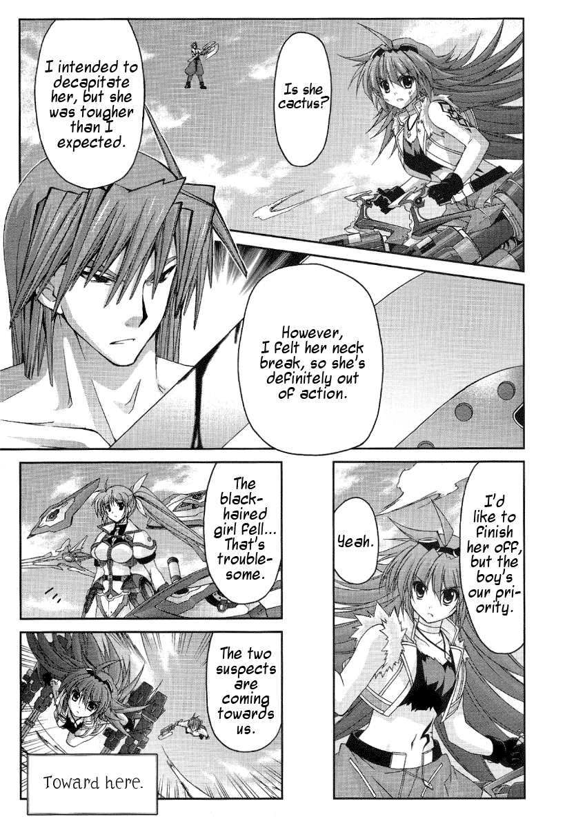 Mahou Senki Lyrical Nanoha Force Chapter 12.2 page 10 - Chapter 12.2: Record 12 - 「Guns&Blaze(II)」Part 2