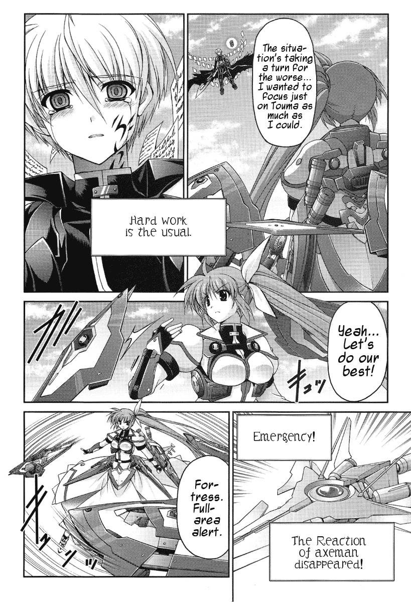Mahou Senki Lyrical Nanoha Force Chapter 12.2 page 11 - Chapter 12.2: Record 12 - 「Guns&Blaze(II)」Part 2